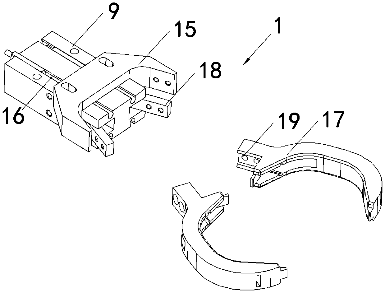 An automatic installation robot arm for production line