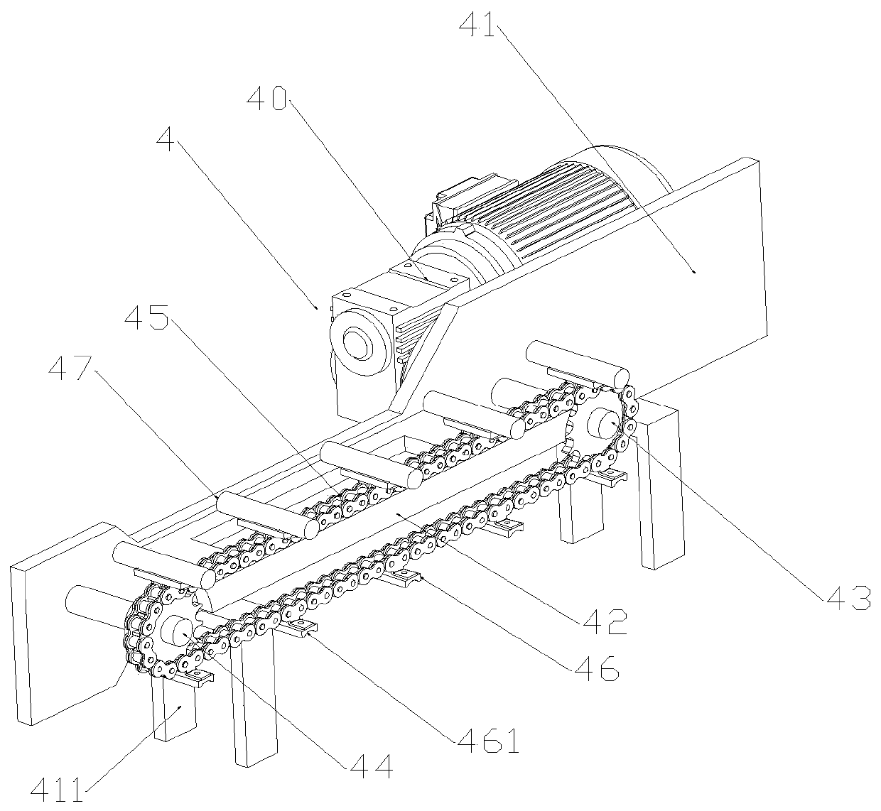 Automatic planishing equipment for surface of cylindrical pin and use method of automatic planishing equipment