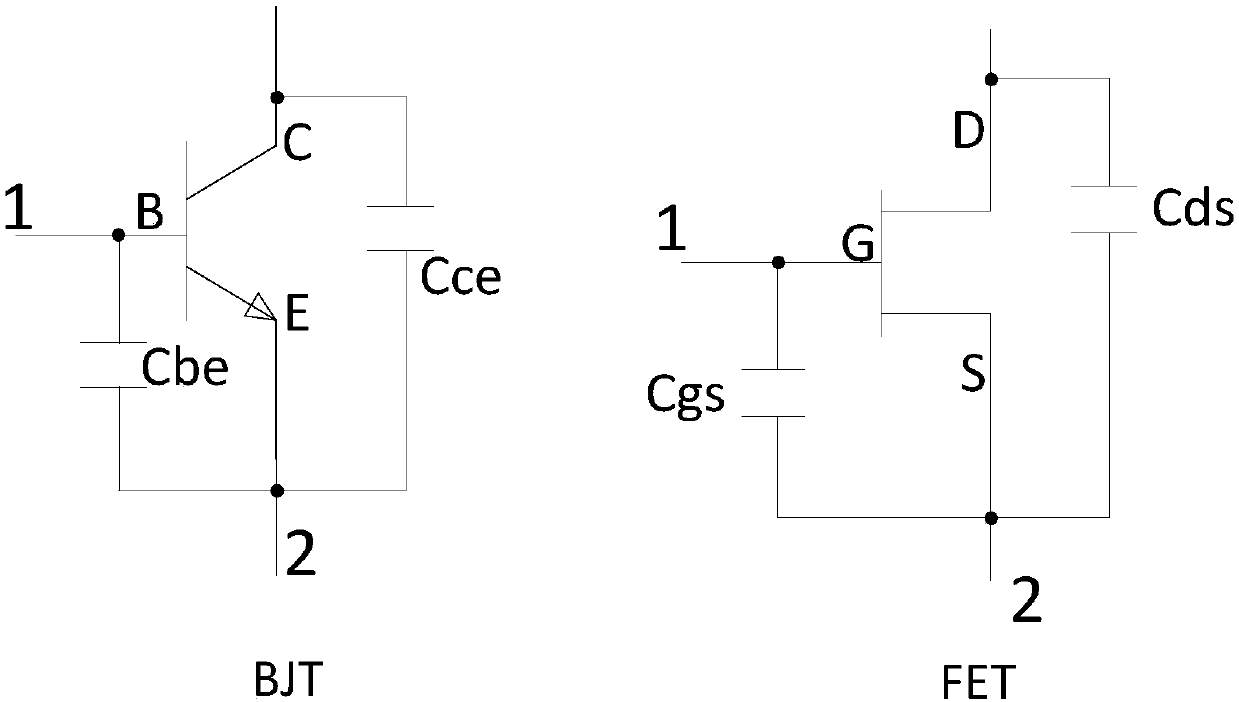 Voltage-controlled tuning frequency selection network