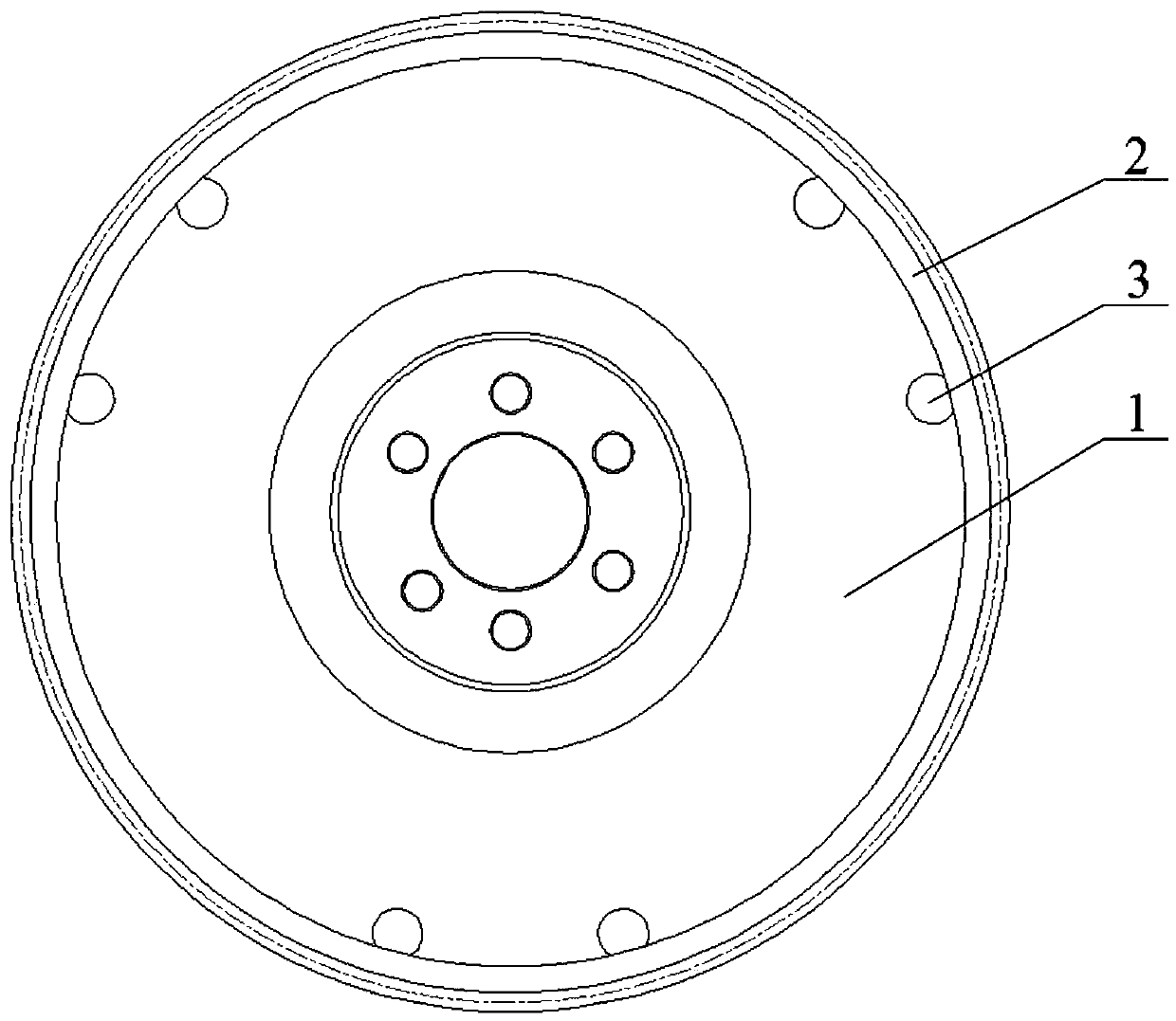 Engine and flywheel assembly thereof