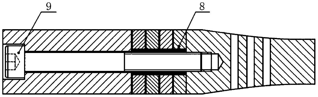 Single excitation longitudinal bending composite vibration ultrasonic transducer