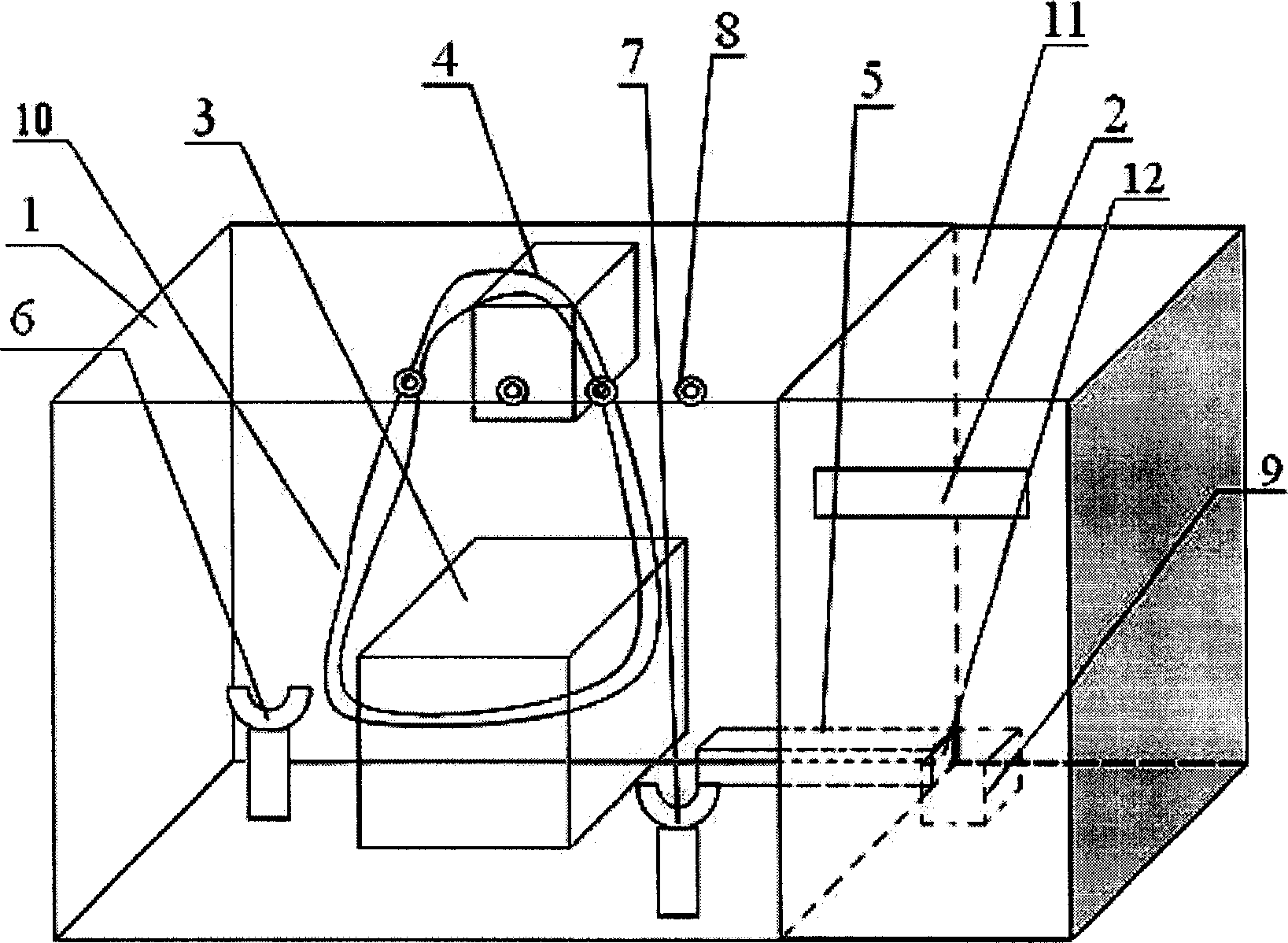 Apparatus adapted for artificial liver