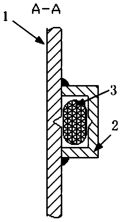 High-rigidity and low-impact sealed connection and separation device and method for spacecraft