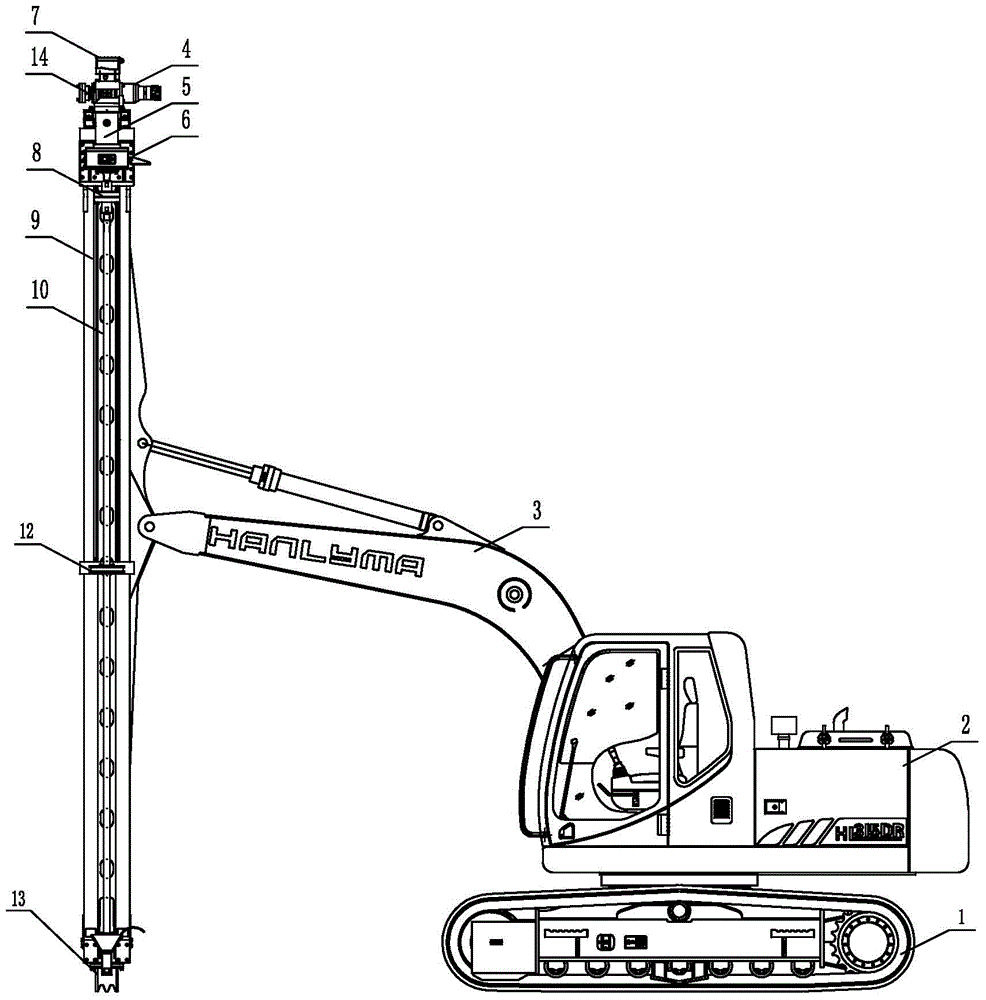 A Crawler Hydraulic Cutting Drilling Rig with Intelligent Braking Device