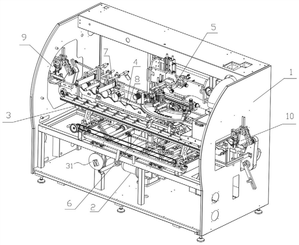 Printing machine and printing device of fan-shaped screen printing machine