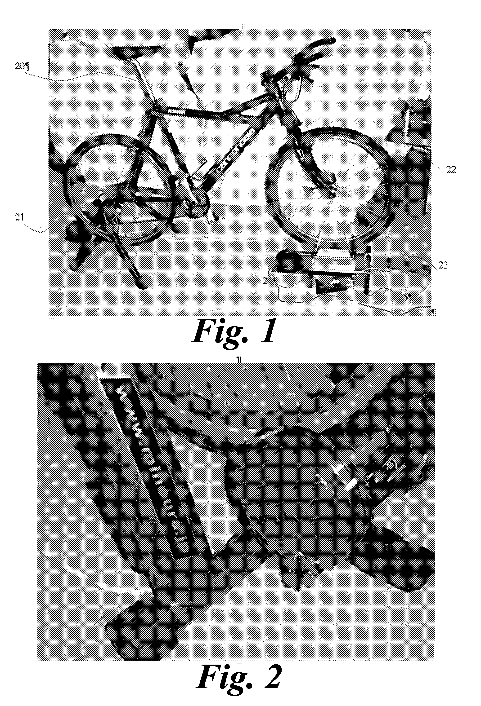 User interface and methods of using in exercise equipment