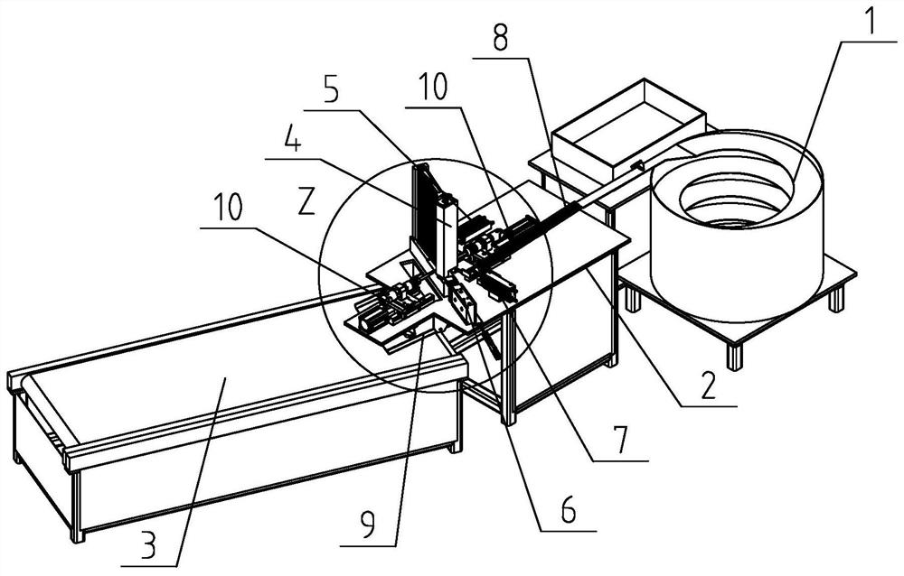 Automatic assembling method for movable jaw of wrench