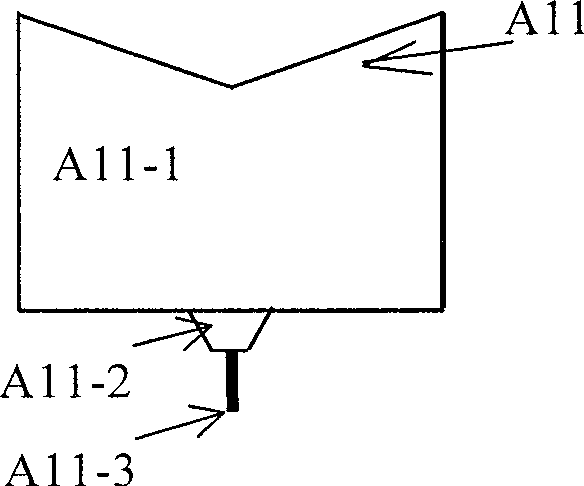 Mobile communication base station plane multiware beam antenna