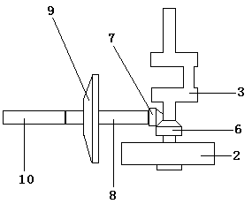 Power turning output device for internal combustion engine