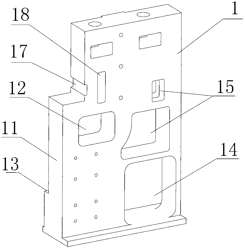 Rotary cutting type cut-to-length device for plate of moderate thickness