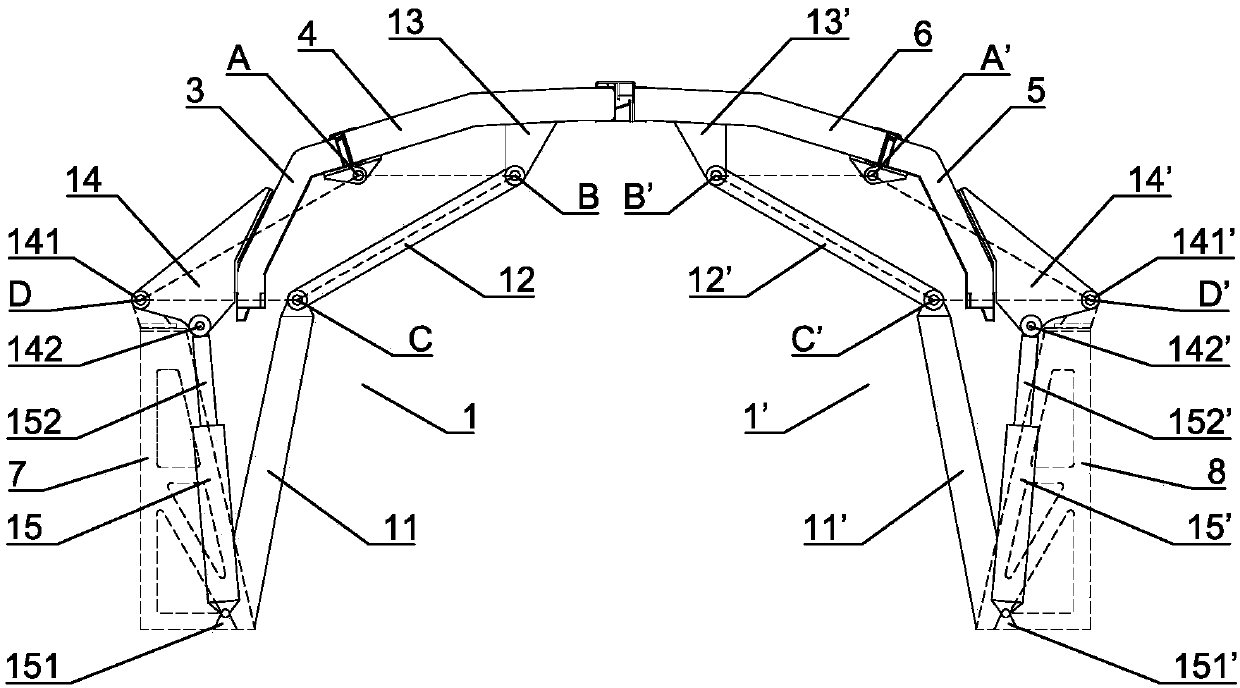 A hatch system for opening and closing the heat preservation cabin of a transport vehicle