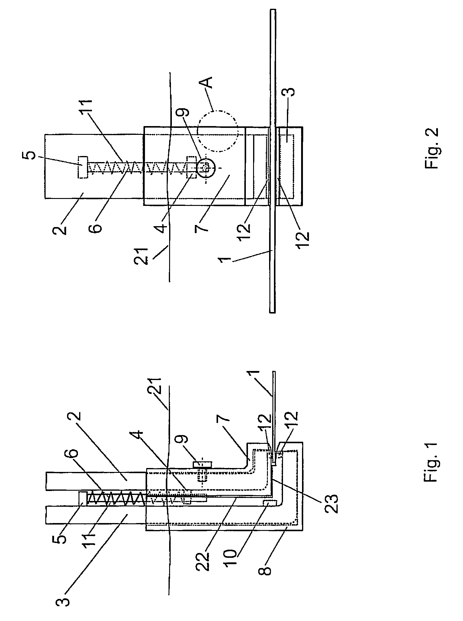 Power supply device in a device for electrochemical treatment