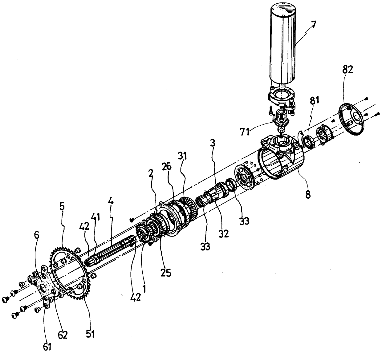 Electric bicycle drive assembly with torque sensing