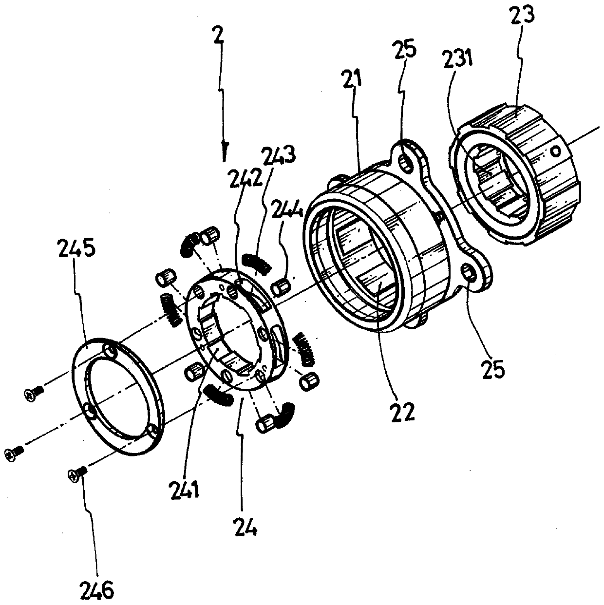 Electric bicycle drive assembly with torque sensing