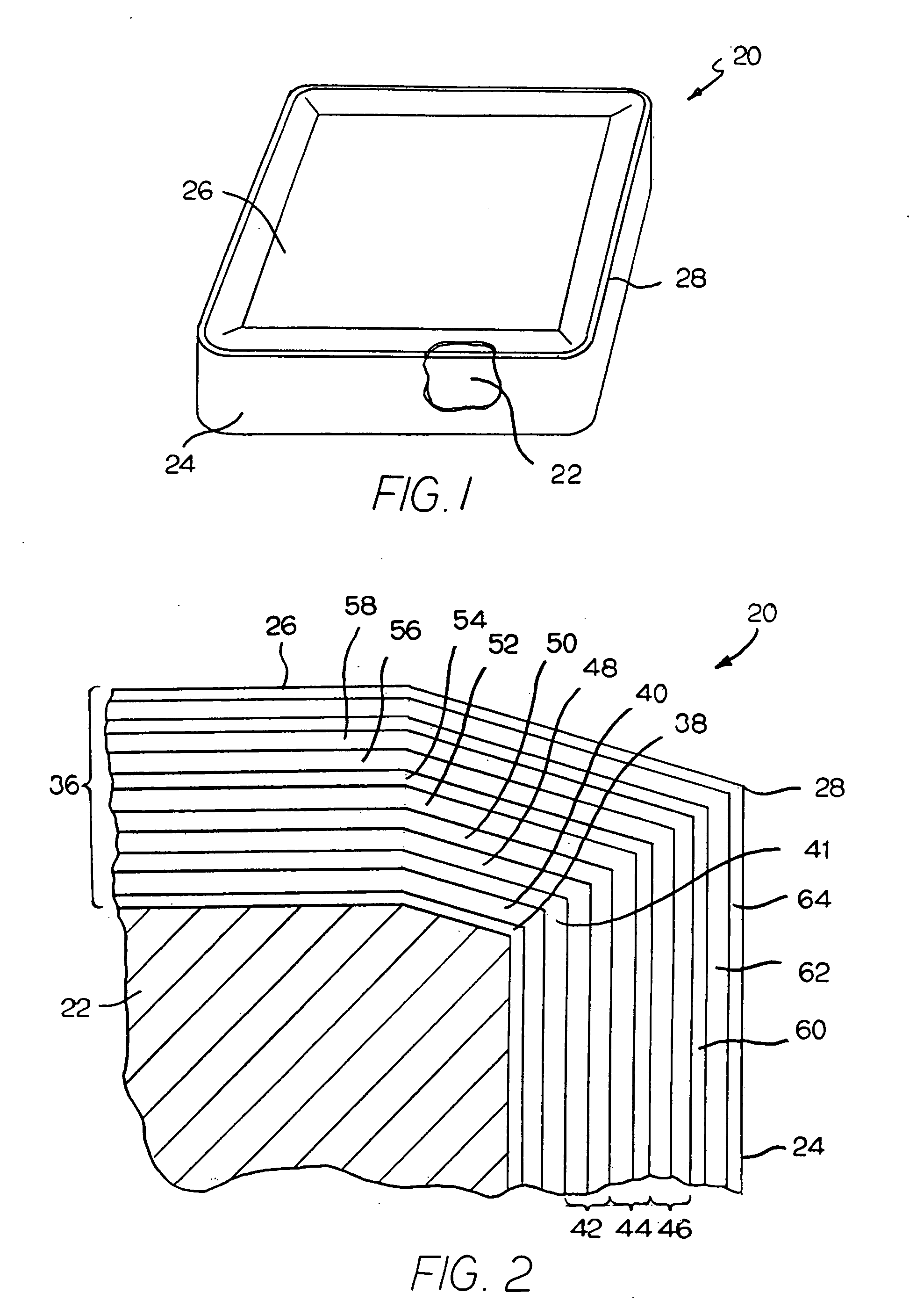 CVD coating scheme including alumina and/or titanium-containing materials and method of making the same