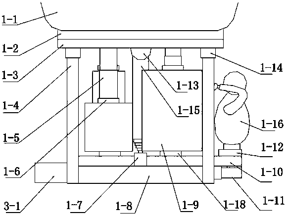 Unmanned Aerial Vehicle Delivery Airborne Robot Handover Cargo Express Device and Implementation Method