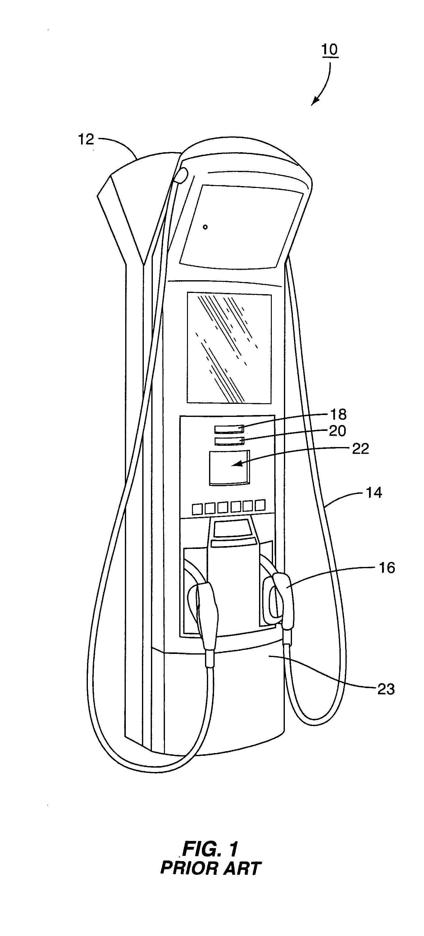 Vacuum-actuated shear valve device, system, and method, particularly for use in service station environments