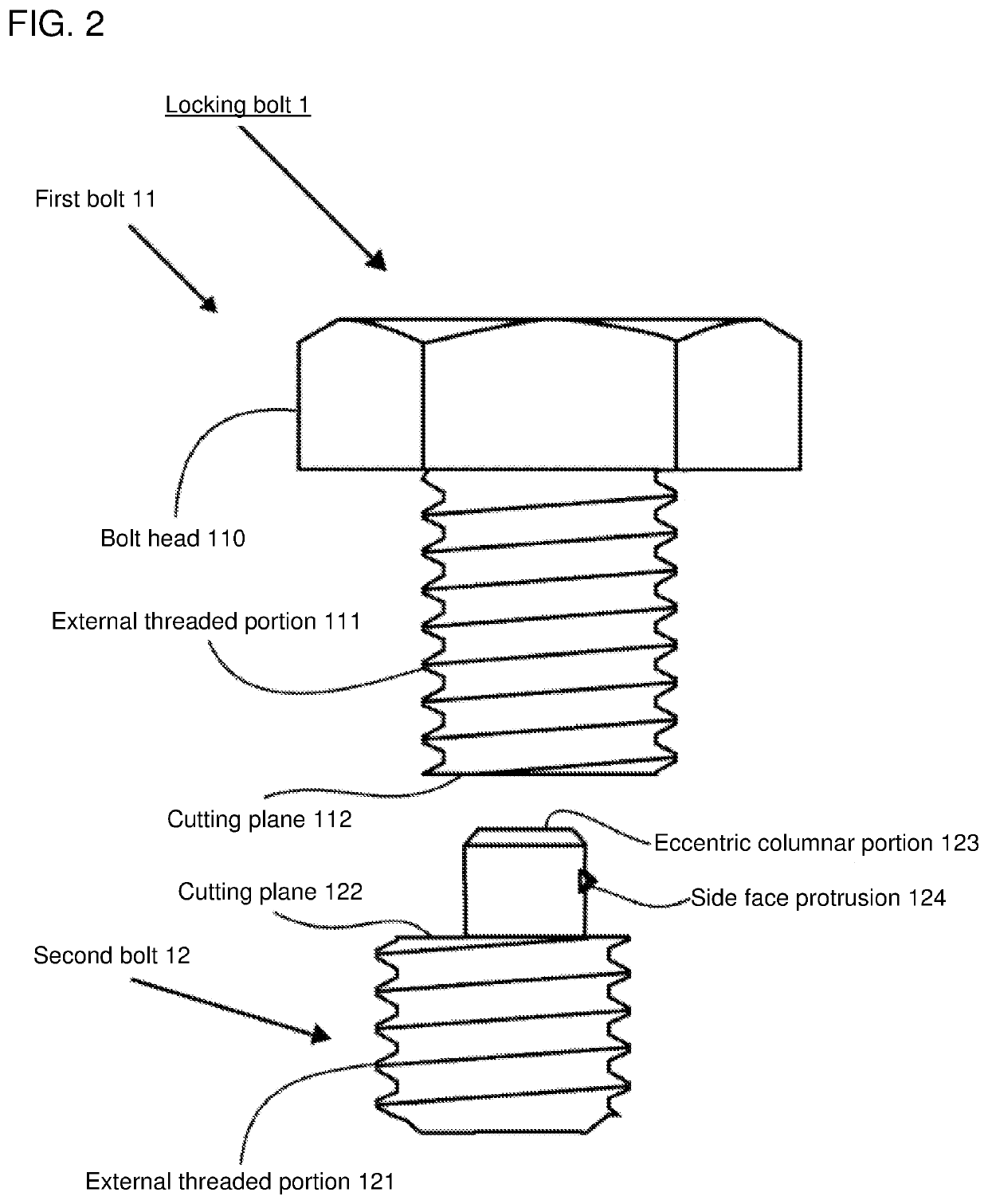 Non-Loosening Bolt