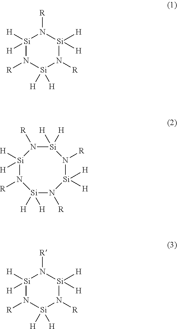 N-alkyl substituted cyclic and oligomeric perhydridosilazanes, methods of preparation thereof, and silicon nitride films formed therefrom