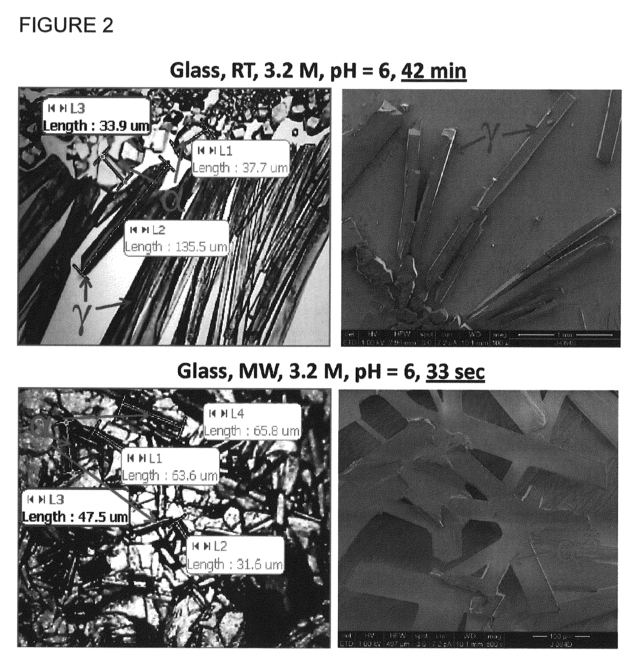 Metal-assisted and microwave-accelerated evaporative crystallization