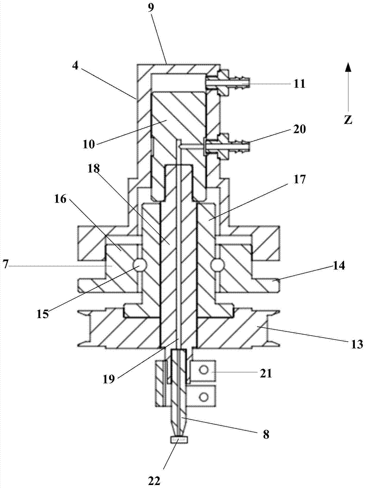 A bonding head device