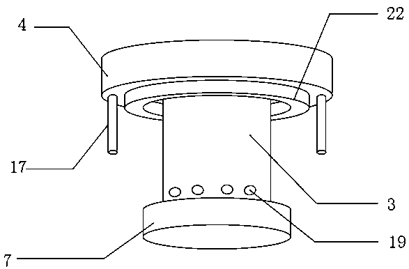 Instrument cleaning device for otolaryngology department