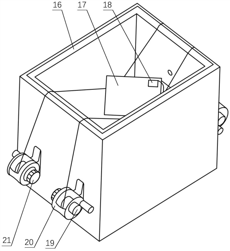 Point heat source solid material thermophysical parameter testing experimental device