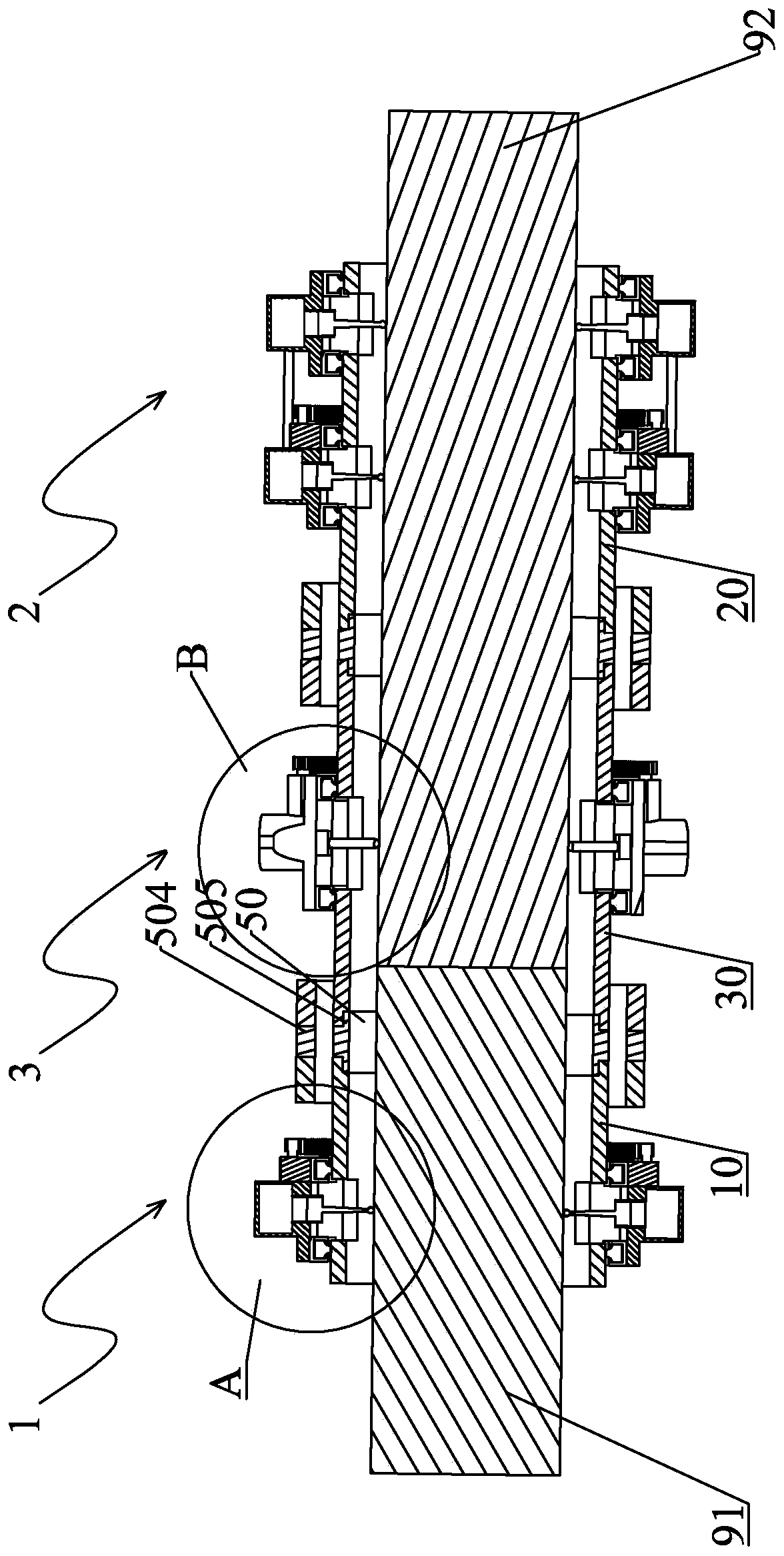 Precision shaft butt joint equipment and precision shaft butt joint method