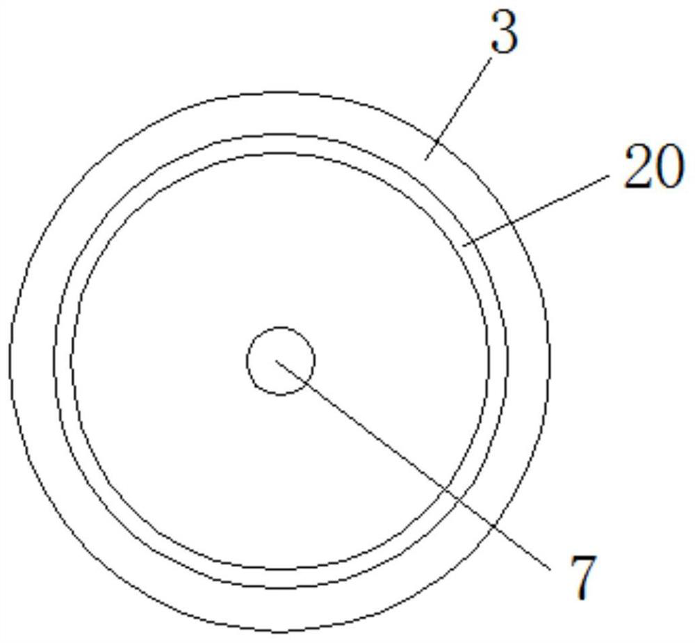 Damping double suction pump with angle adjusting function