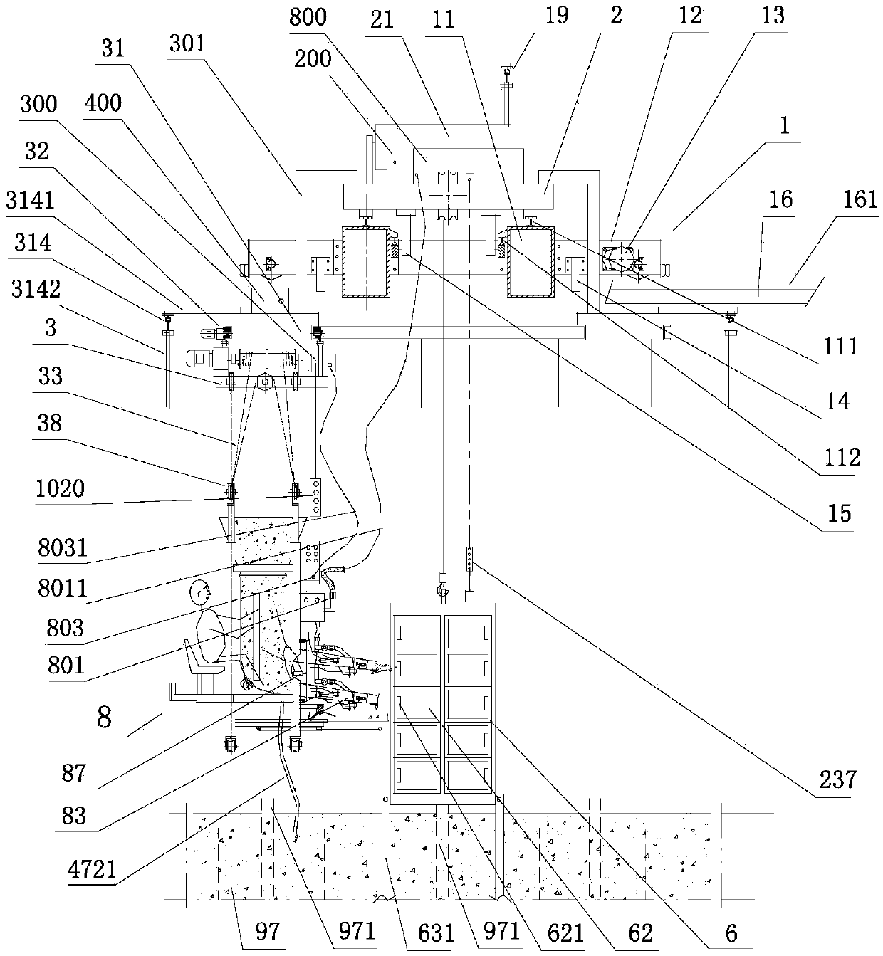 Abalone culture feeding system with plurality of material spraying pipes and annular tracks