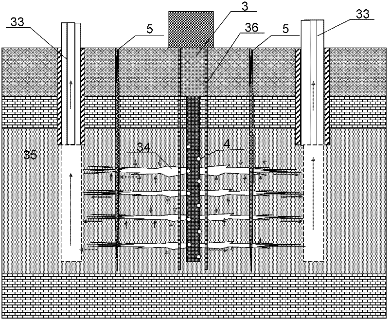 Method of Microwave Heating Underground Oil Shale for Oil and Gas Exploitation and Simulation Experiment System