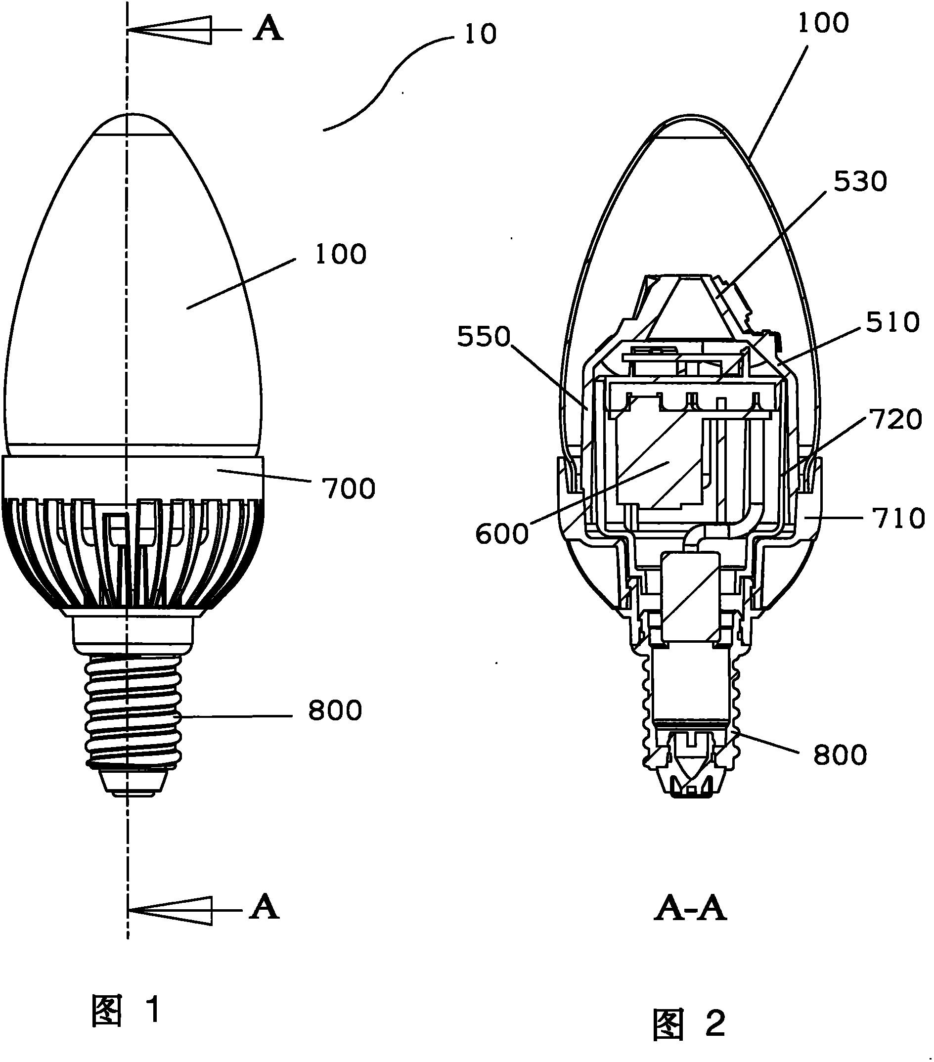 LED fluorescent lamp