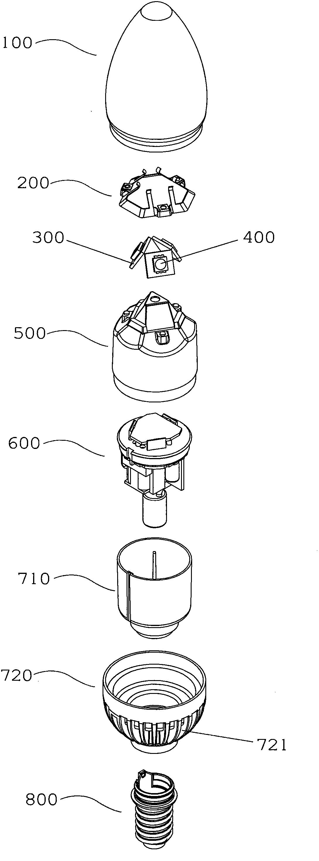 LED fluorescent lamp