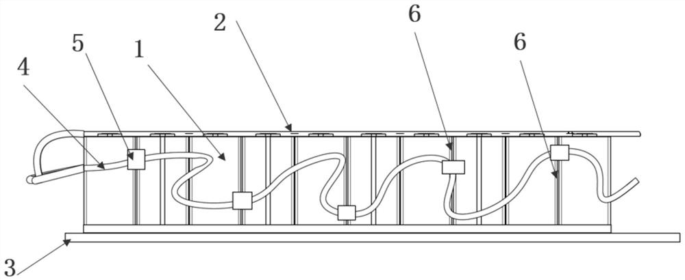 Control device and method of flexible battery thermal management system, battery and vehicle