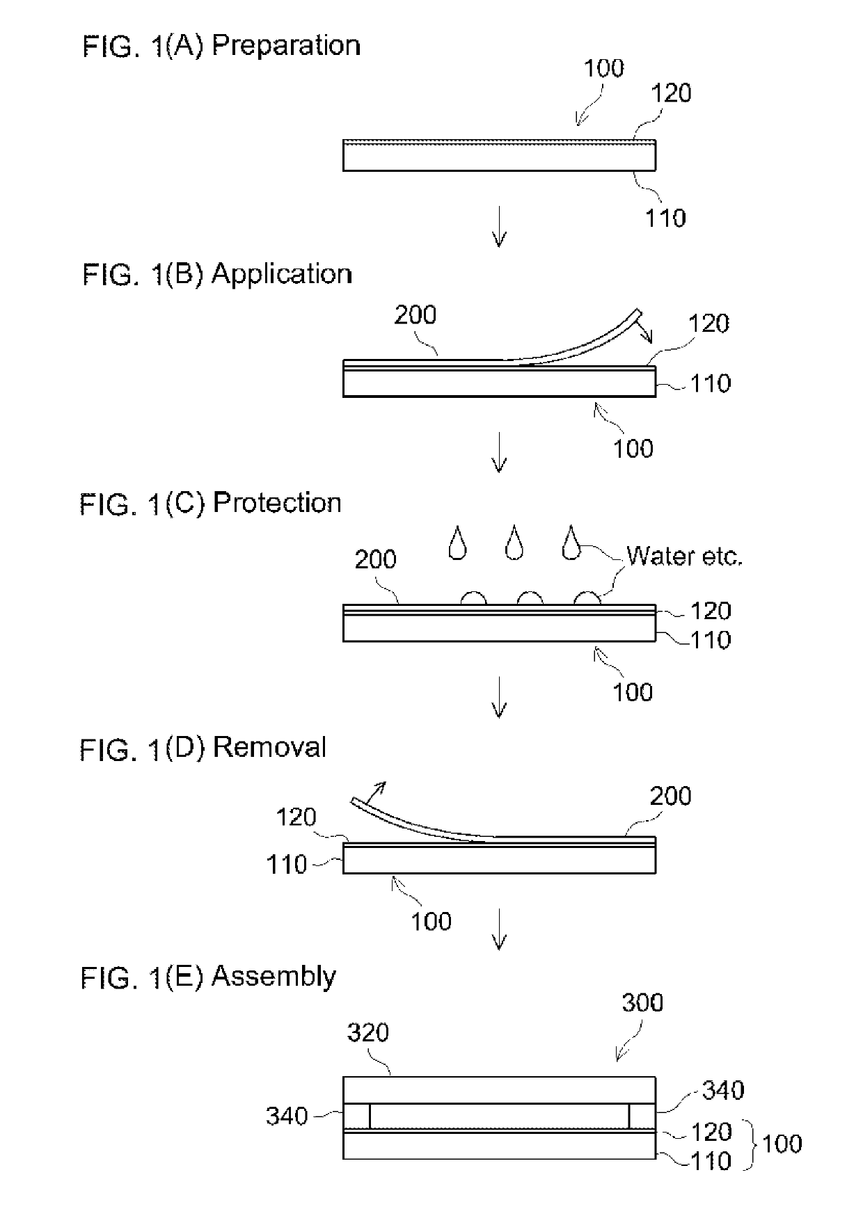 Method for producing glass unit and pressure-sensitive adhesive sheet