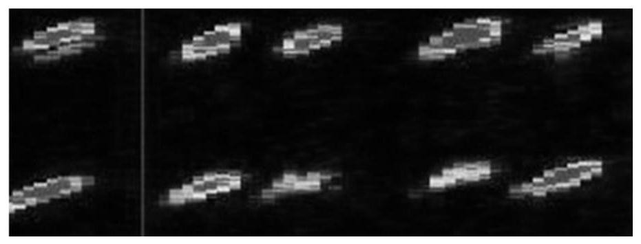 Ultrasonic phased array ndt image segmentation method based on watershed and cv model