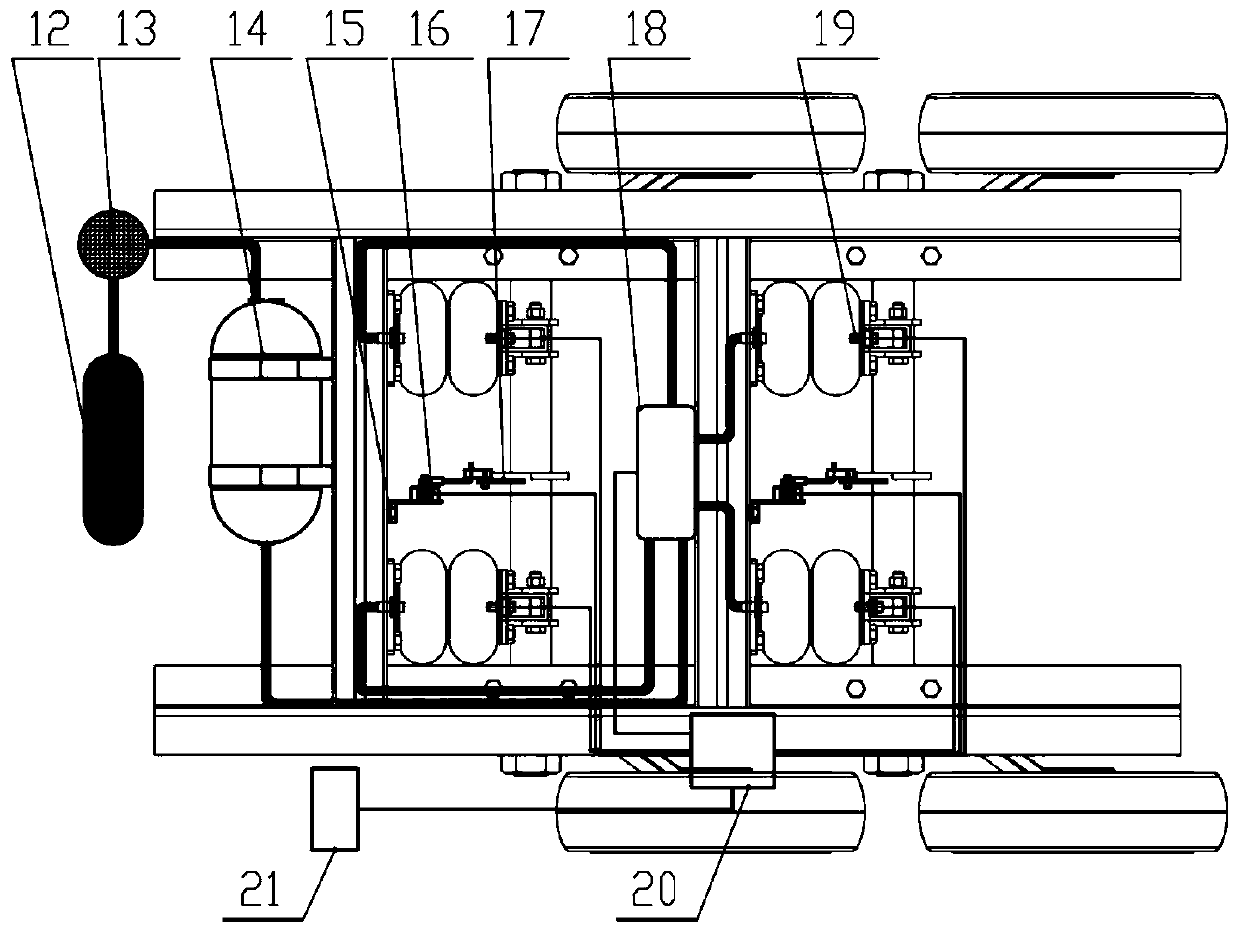 An Air Suspension System for the Follow-up Rear Axle of a Light Truck