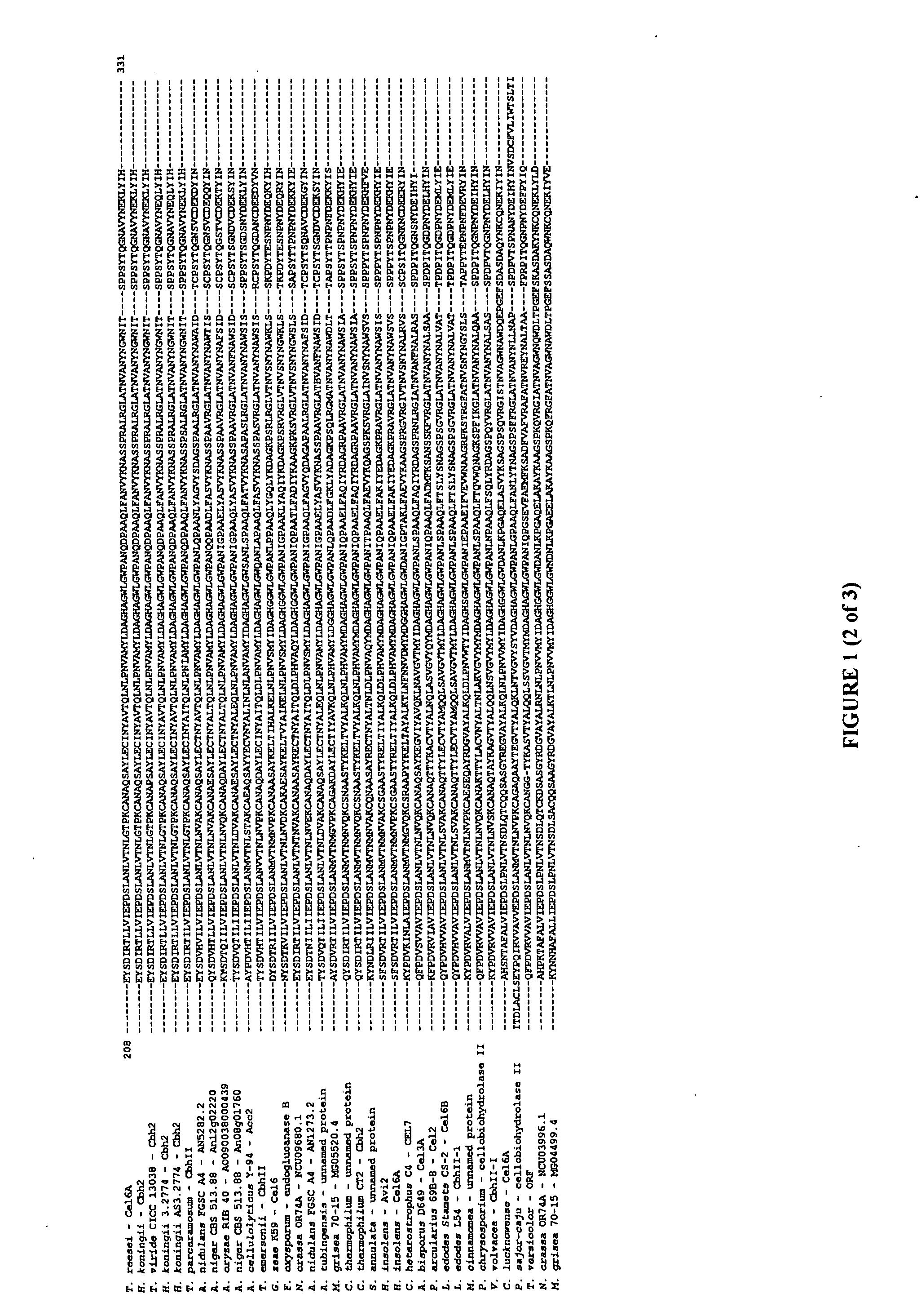 Cellulase variants with reduced inhibition by glucose