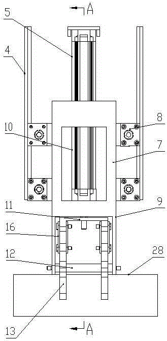 Cylinder liner blank transfer device