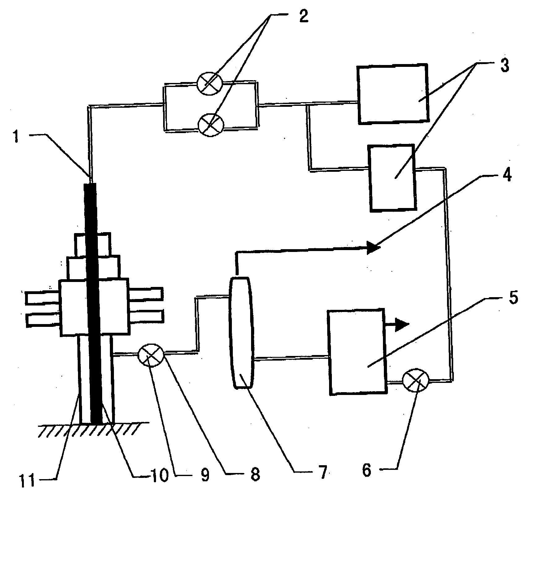Automatic control system and method for bottom hole pressure in the underbalance drilling