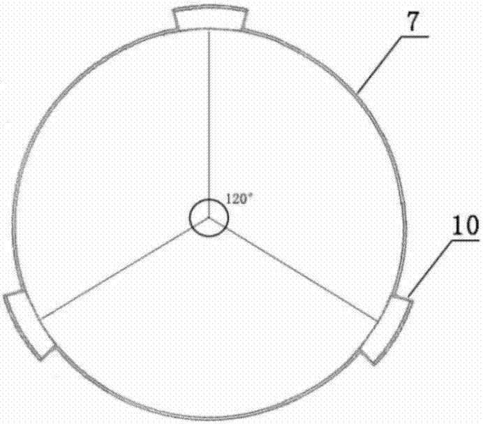 Alcohol precipitation tank and horizontal spiral centrifugal machine combined system