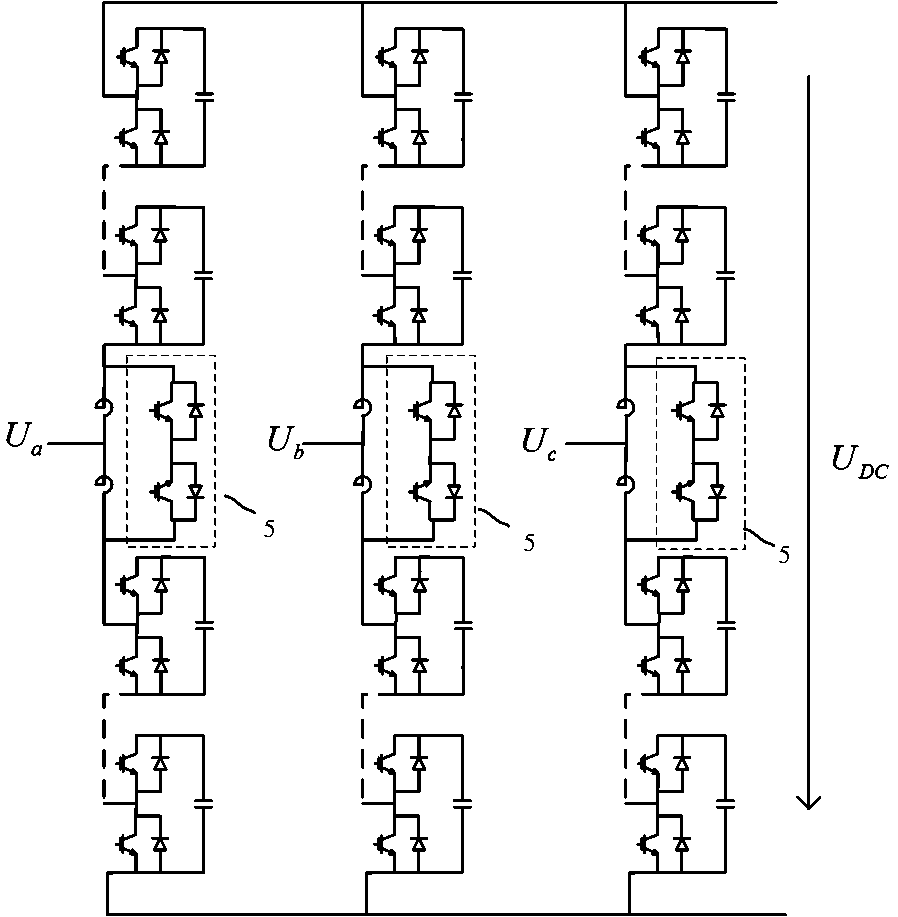 An active short-circuit high-voltage DC circuit breaker