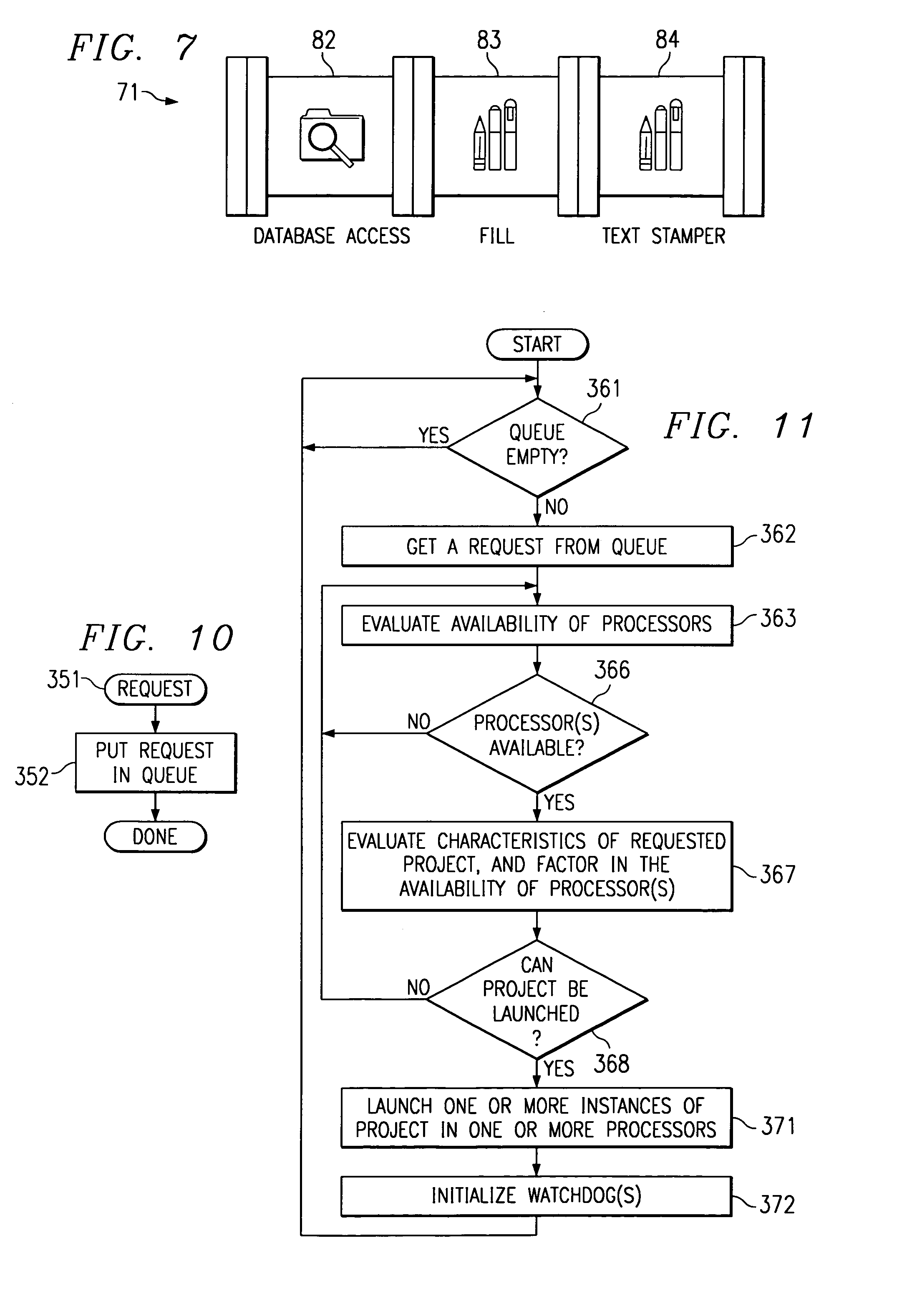 Method and apparatus for triggering automated processing of data