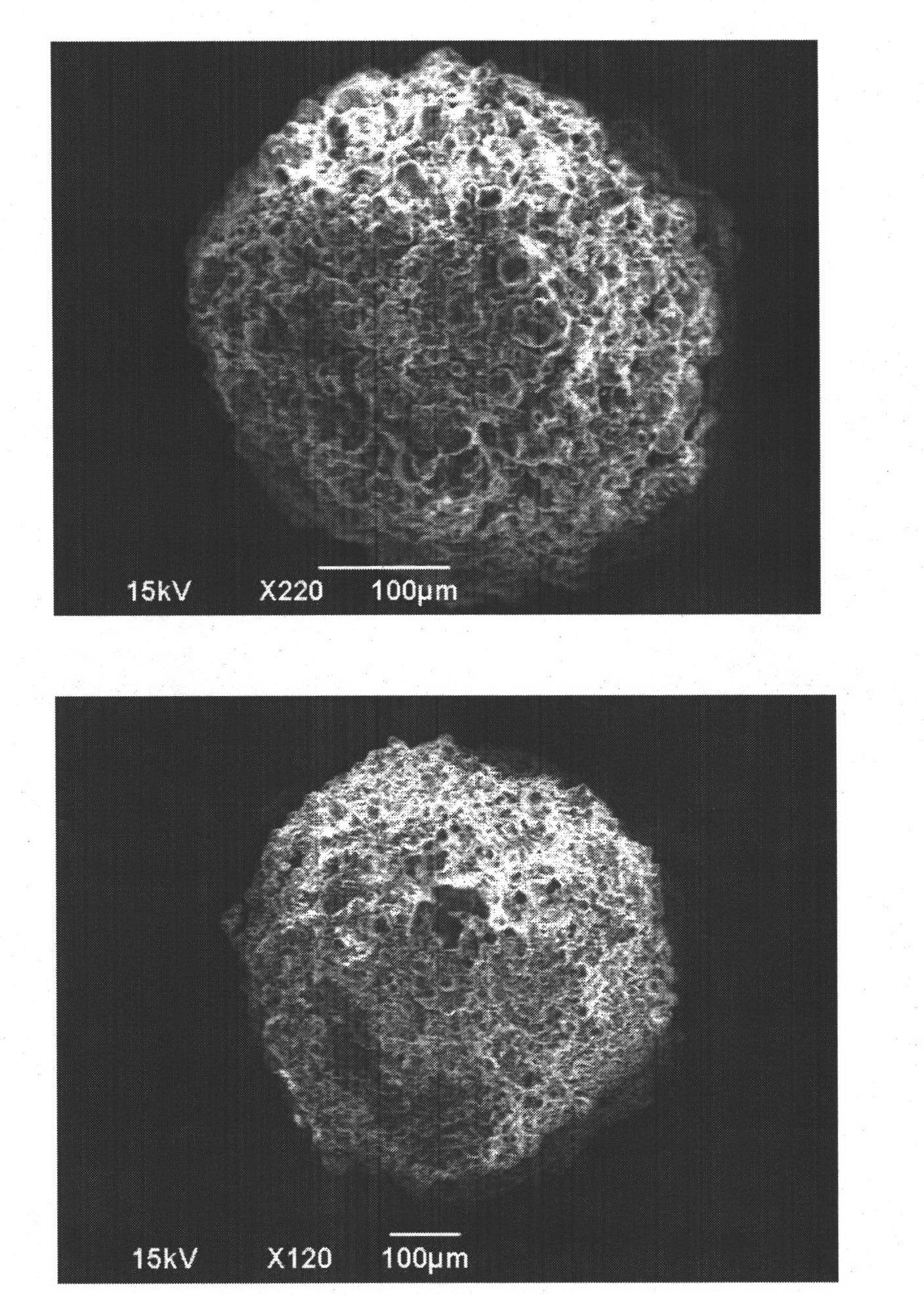 Supported non-metallocene polyolefin catalyst, preparation method and application