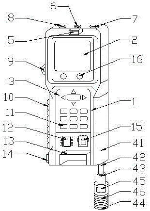 Multifunctional power meter reading tool