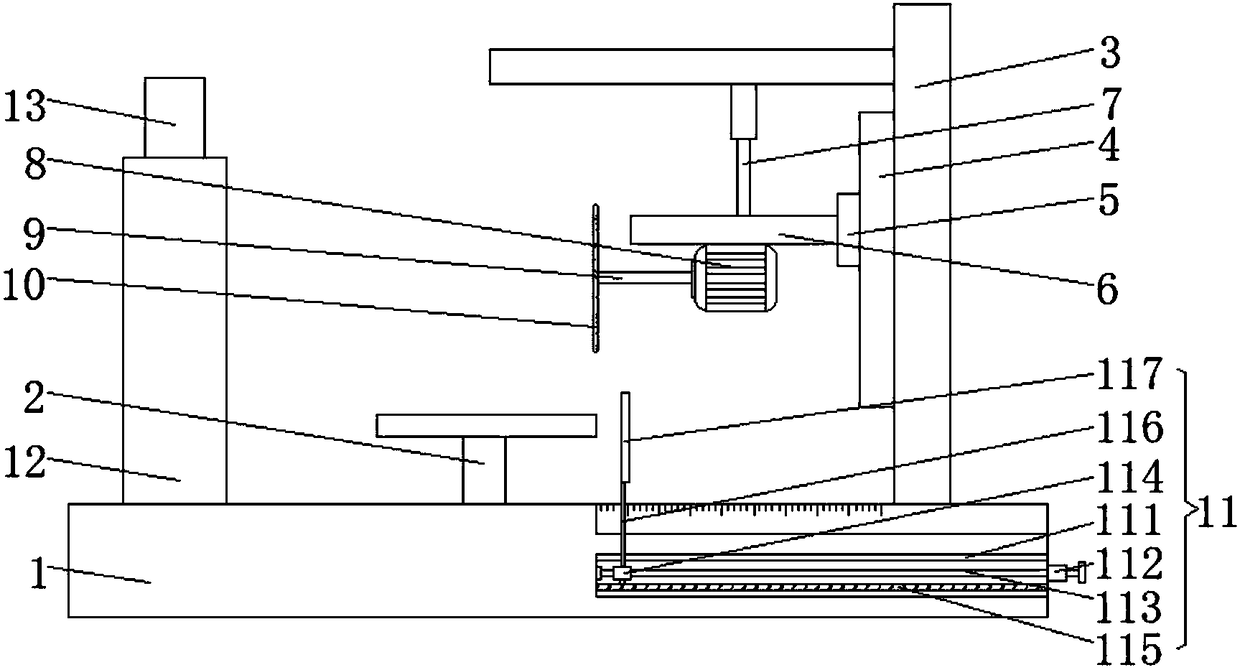 High-precision machining device of metal pipe for bearing bush