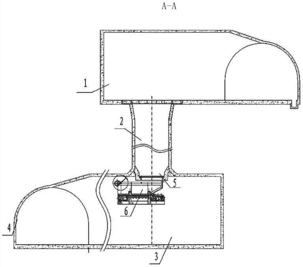 Gangue reloading system and gangue reloading method