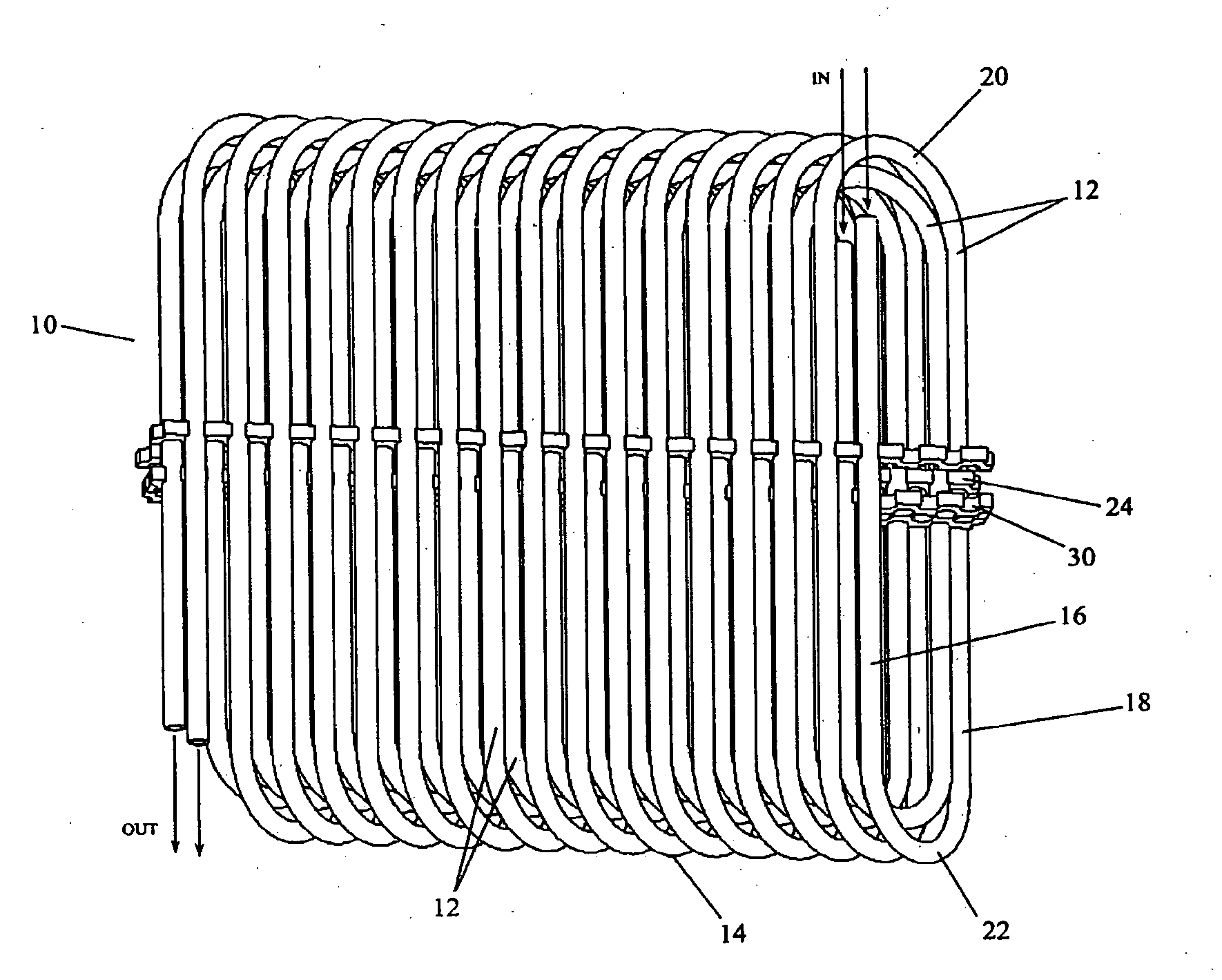 Wound Layered Tube Heat Exchanger