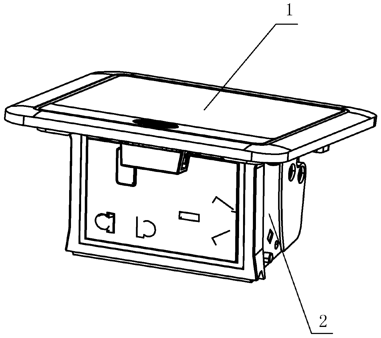 Pop-up ground socket