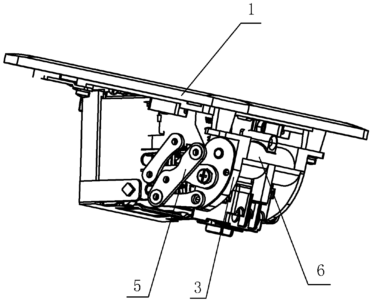 Pop-up ground socket